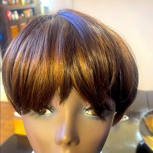 Short Brown Wig for Women